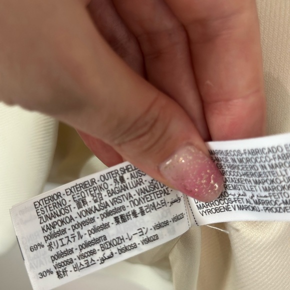 Zara ZW COLLECTION DOUBLE BREASTED JACKET size M NWT - Picture 11 of 13